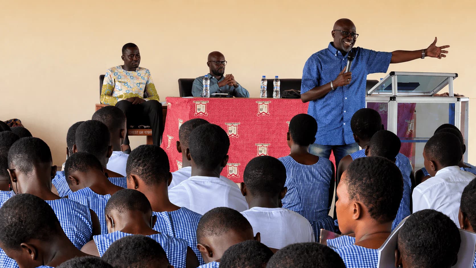Equipping Center Africa participants in training